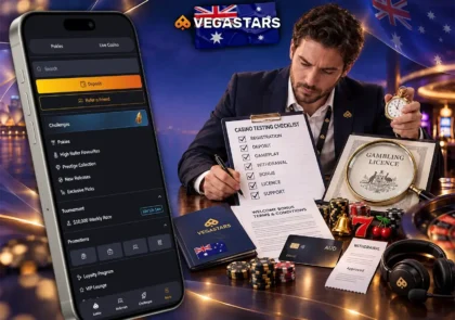 Testing process for licences, bonuses, payments, games and customer support